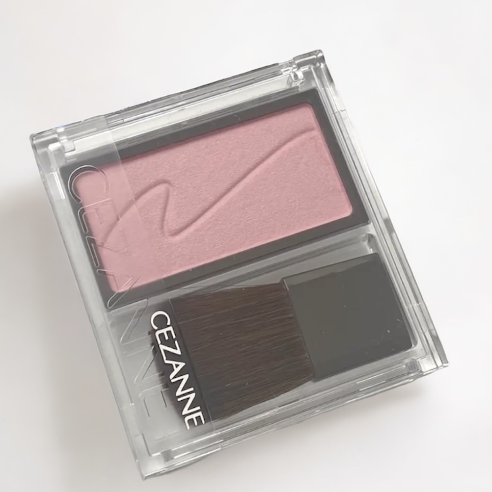 チークブラッシュ/CEZANNE/パウダーチークを使ったクチコミ（1枚目）