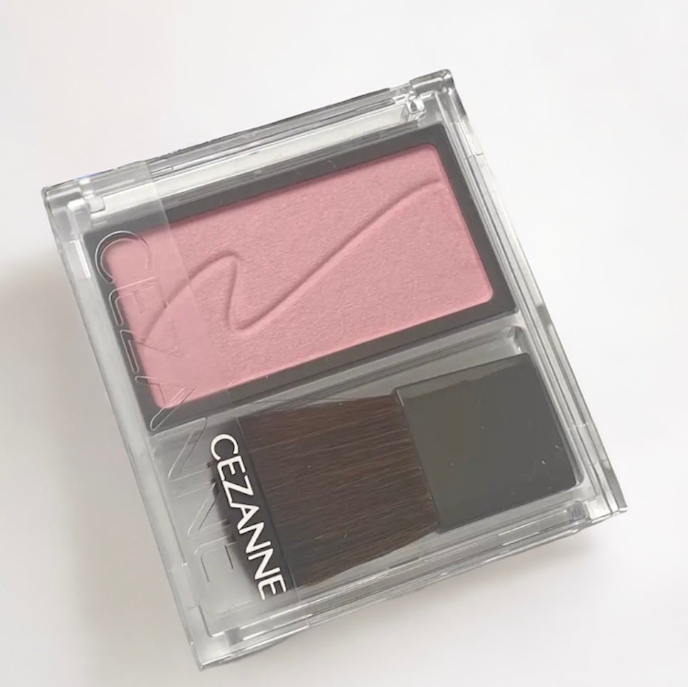チークブラッシュ/CEZANNE/パウダーチークを使ったクチコミ(1枚目)