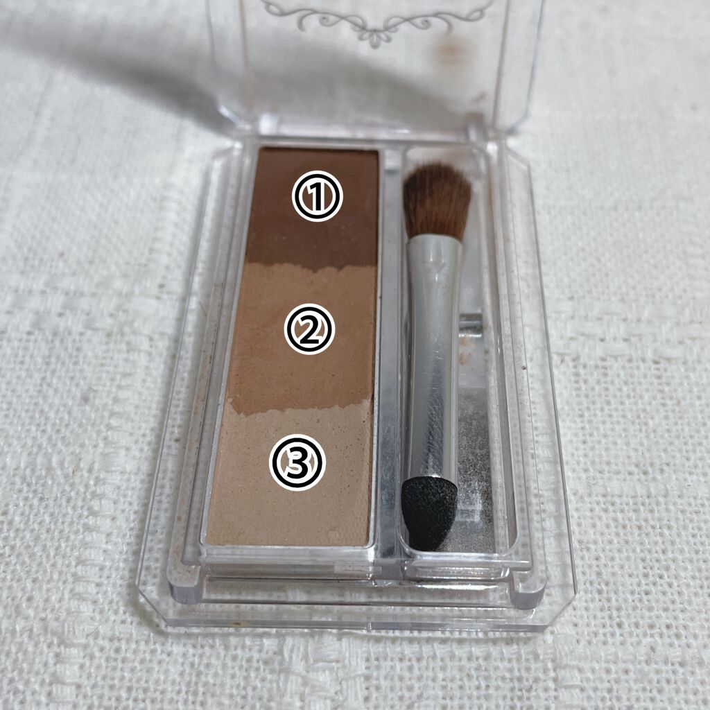 ミックスアイブロウ/キャンメイク/パウダーアイブロウを使ったクチコミ（2枚目）