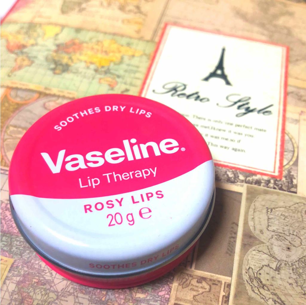 ヴァセリン リップ モイストシャイン オリジナル/ヴァセリン/リップバームを使ったクチコミ（1枚目）