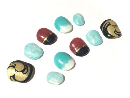 ジェルネイル(ライト対応)/セリア/ジェルネイルを使ったクチコミ(2枚目)