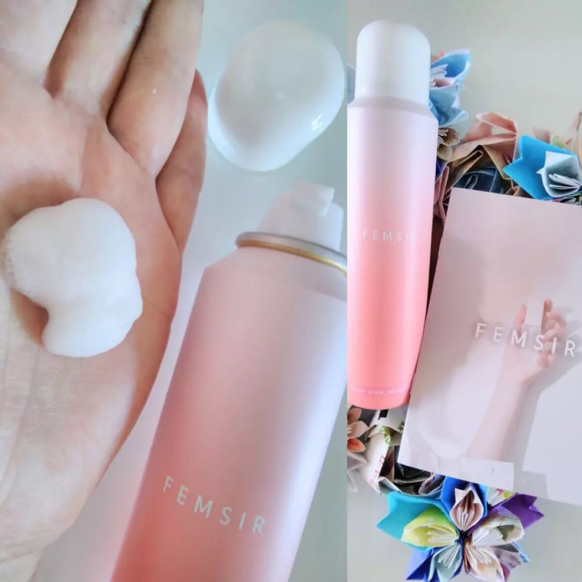 スパークリングホイップウォッシュ/FEMSIR/デリケートゾーンケアを使ったクチコミ(2枚目)