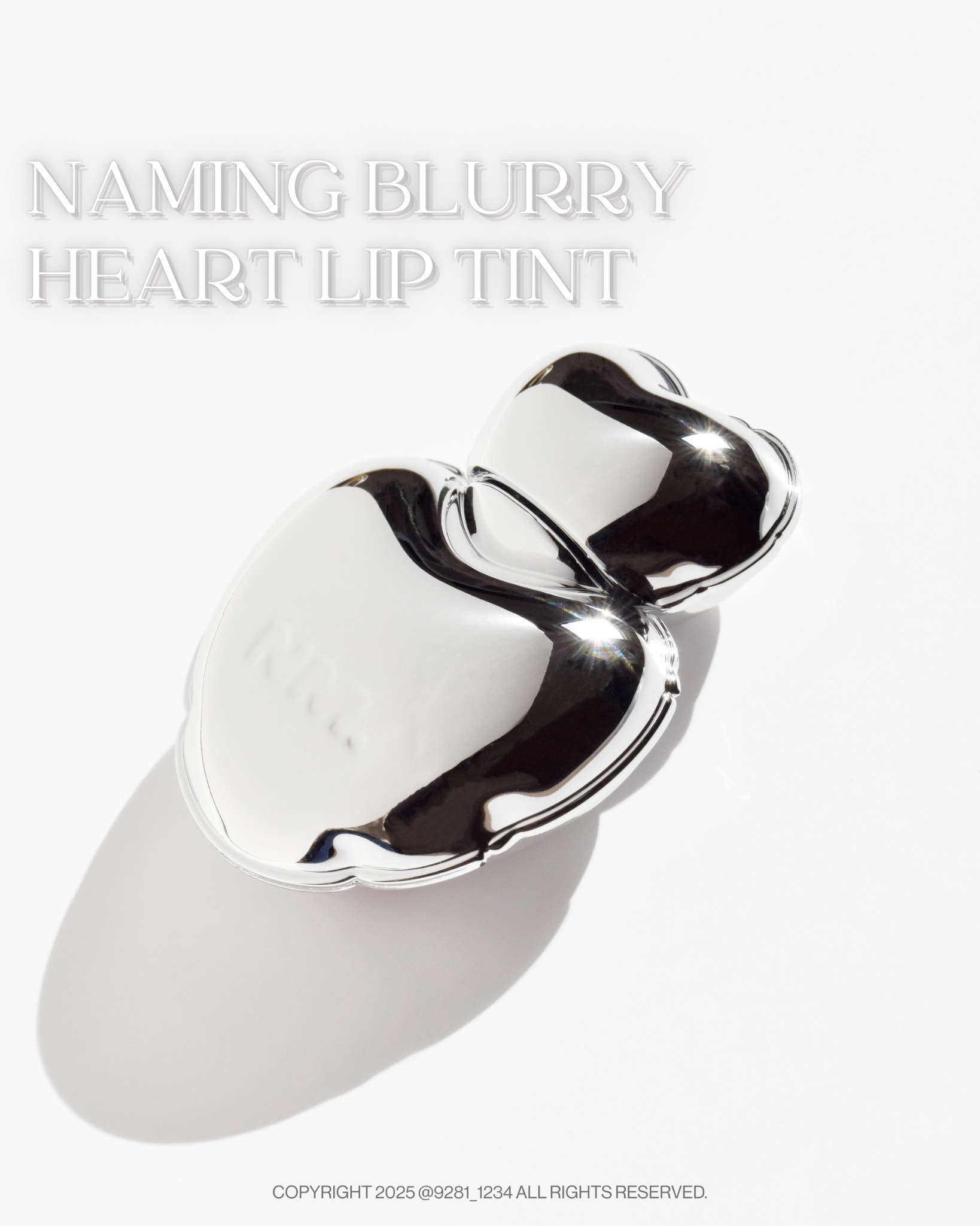 ブラーリーハートリップティント/NAMING./リップティントを使ったクチコミ（1枚目）