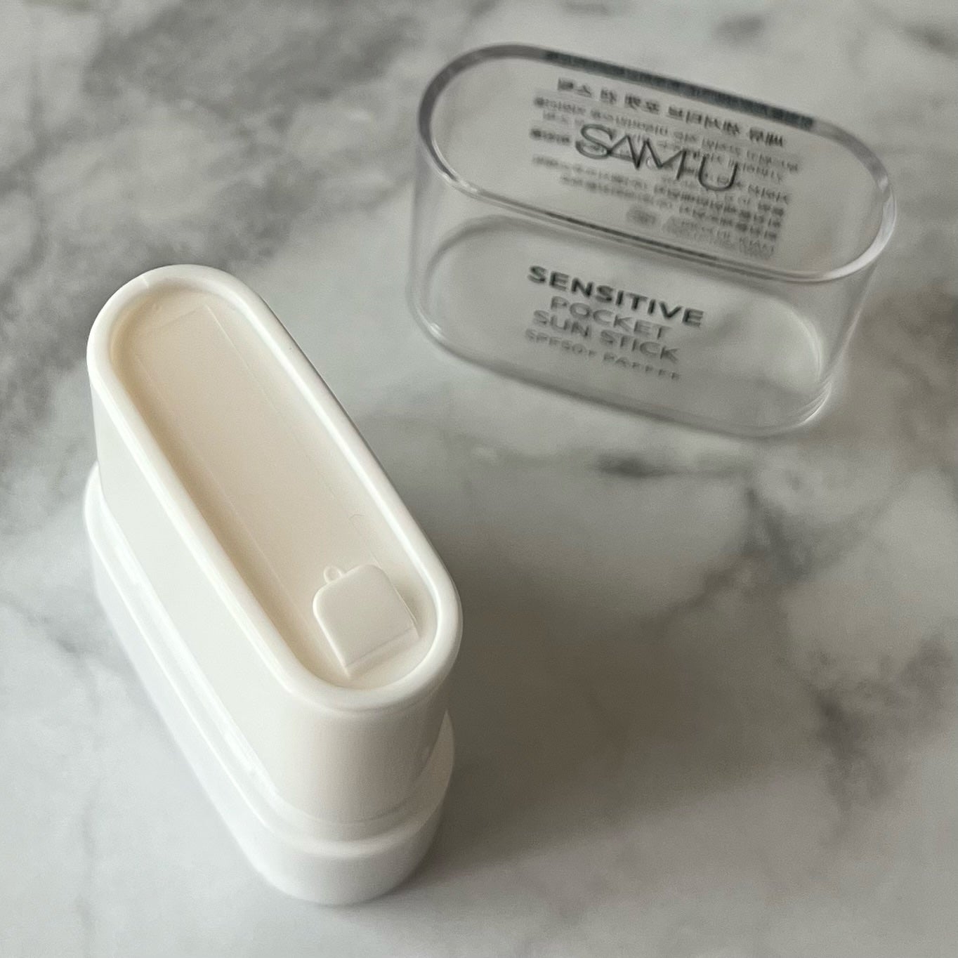 センシティブポケットサンスティック/SAM'U/日焼け止めスティックを使ったクチコミ(4枚目)