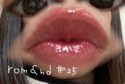 ジューシーラスティングティント/rom&nd/リップティントを使ったクチコミ(6枚目)