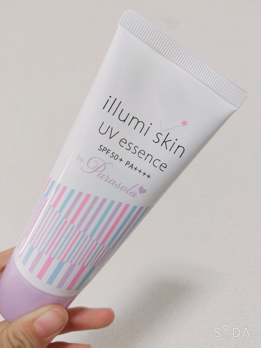 パラソーラ イルミスキン UVエッセンス Ｎ(旧品)/パラソーラ/日焼け止め・UVケアを使ったクチコミ（1枚目）