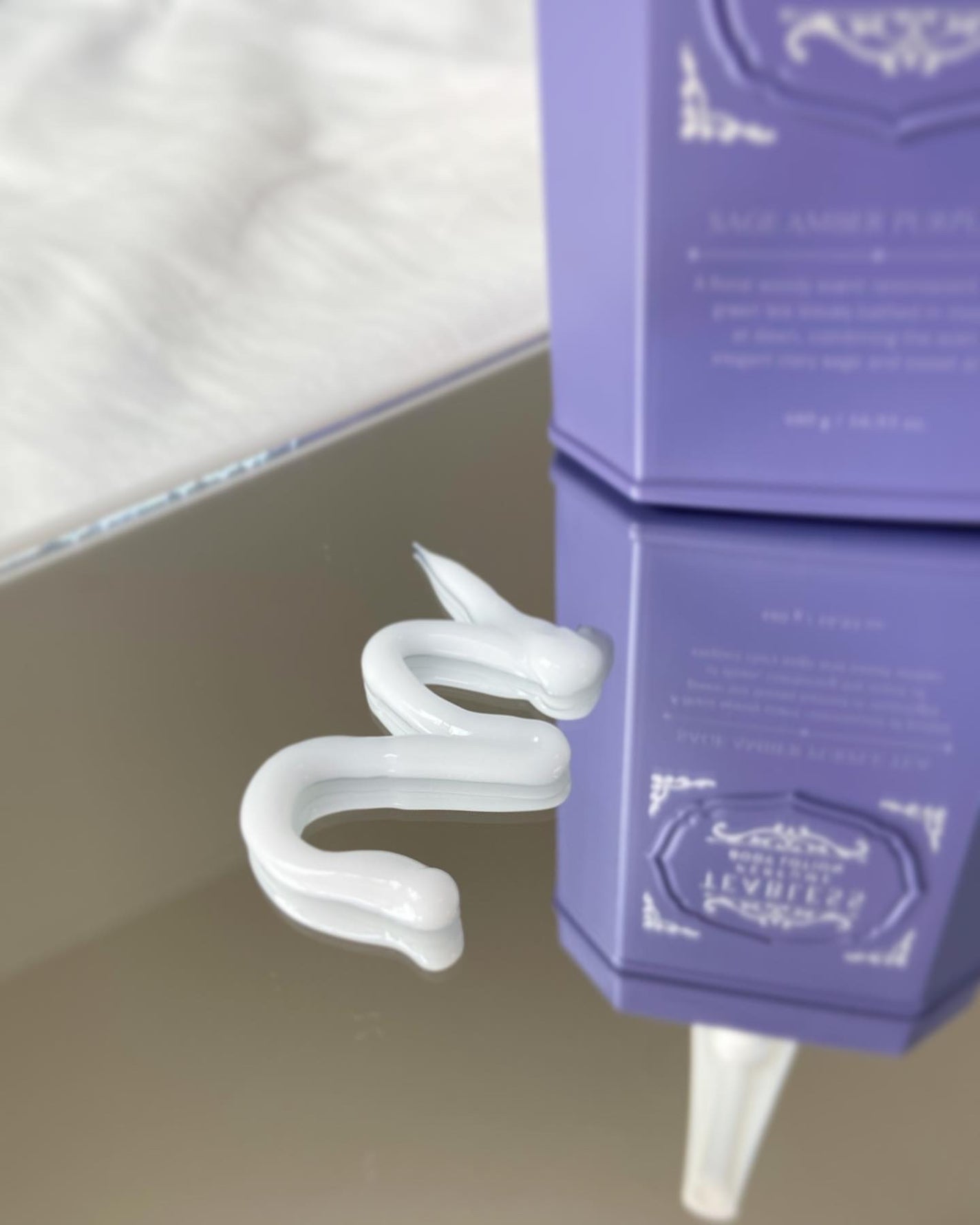 パフュームボディローション セイジアンバーパープルティー/TEABLESS/ボディローションを使ったクチコミ(3枚目)