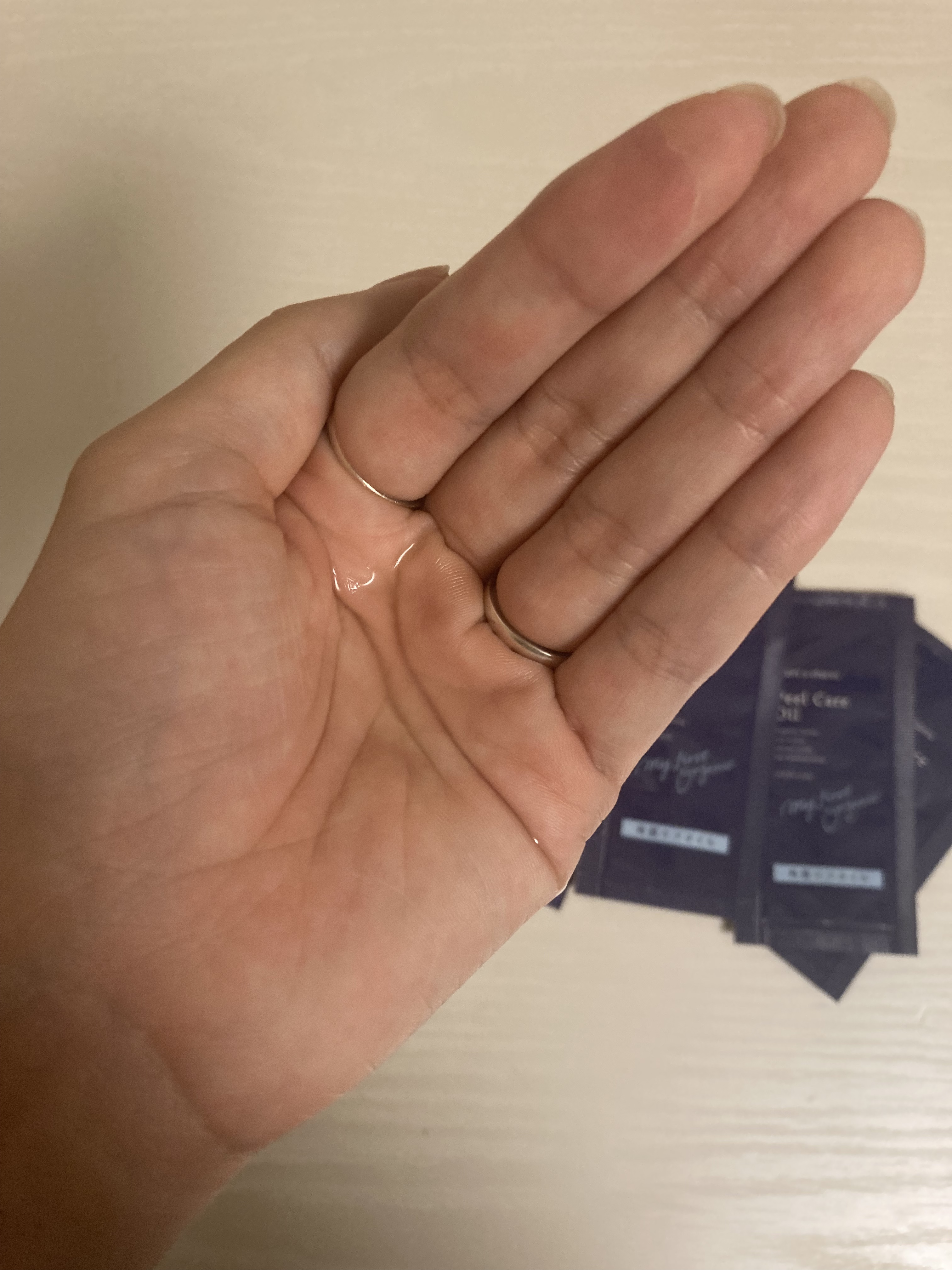 ピールケアオイル/chant a charm /ピーリングを使ったクチコミ（2枚目）