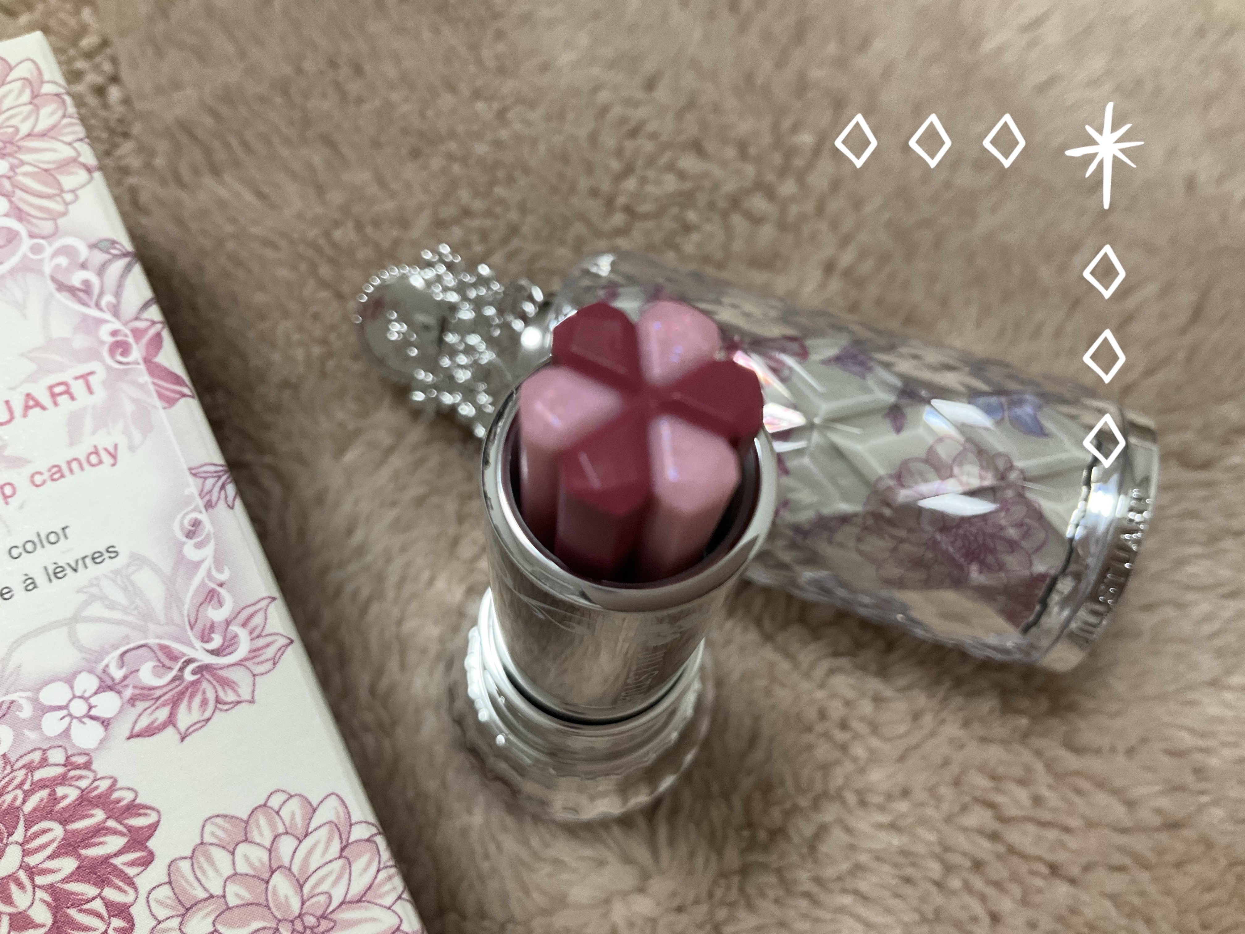 ジルスチュアート ブルーム リップ キャンディ 10 classy dahlia/JILL STUART/口紅を使ったクチコミ（2枚目）