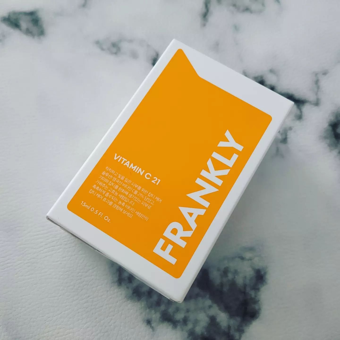 ビタミンC21セラム/Frankly/美容液を使ったクチコミ（1枚目）