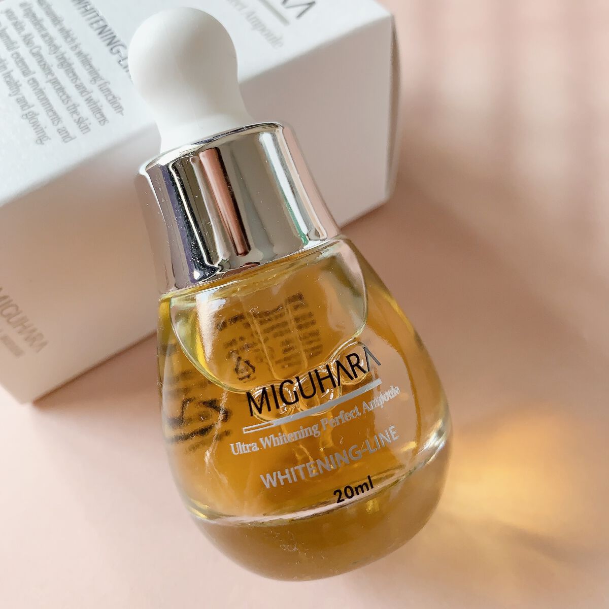 Ultra Whitening Perfect Ampoule/MIGUHARA/美容液を使ったクチコミ(1枚目)