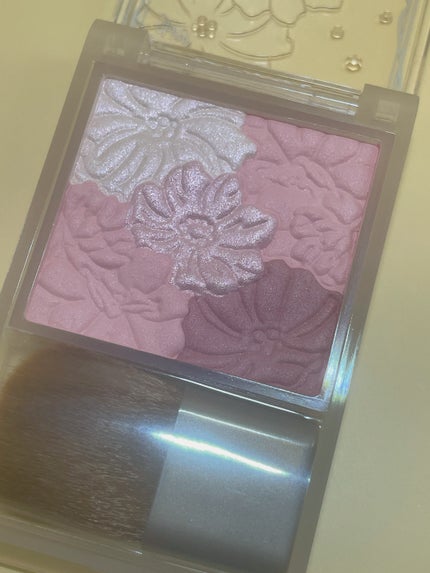 グロウフルールチークス(ブレンドタイプ)/キャンメイク/パウダーチークを使ったクチコミ(3枚目)