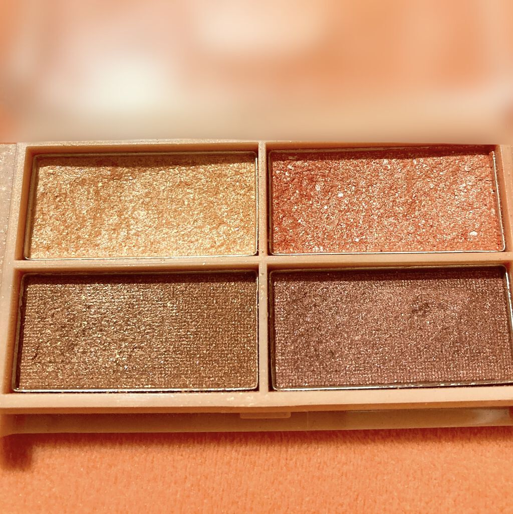 CHEER me COLOR アイシャドウ/セリア/アイシャドウパレットを使ったクチコミ（3枚目）