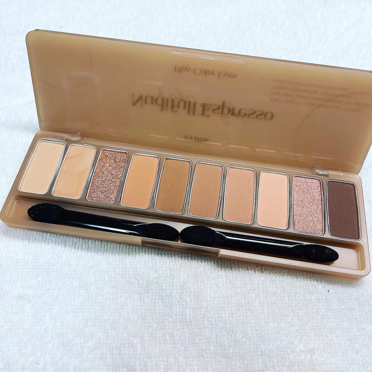 プレイカラー アイシャドウ/ETUDE/アイシャドウパレットを使ったクチコミ（2枚目）