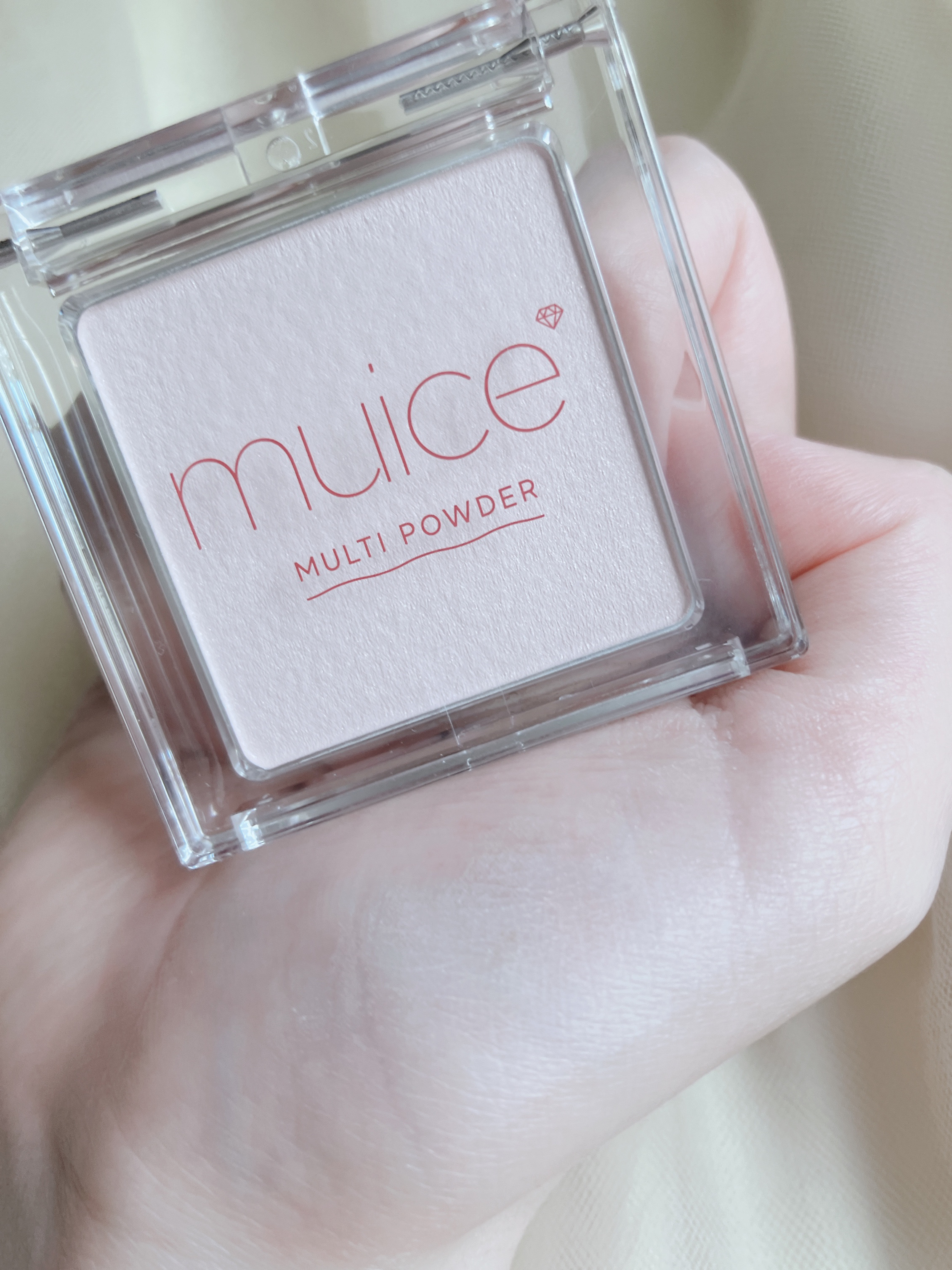 スポットメンテパウダー/muice/プレストパウダーを使ったクチコミ（3枚目）