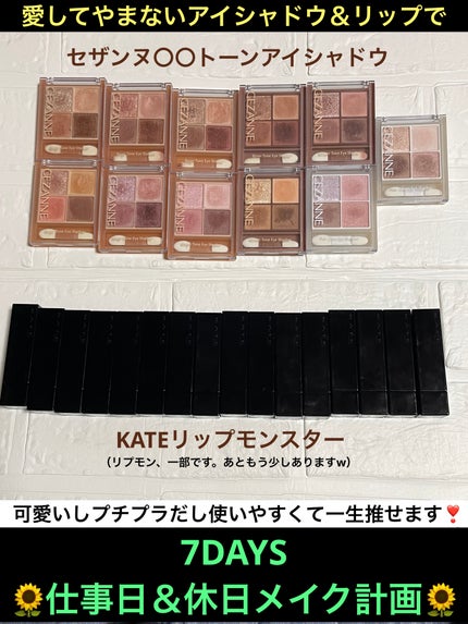 ベージュトーンアイシャドウ/CEZANNE/アイシャドウパレットを使ったクチコミ(1枚目)