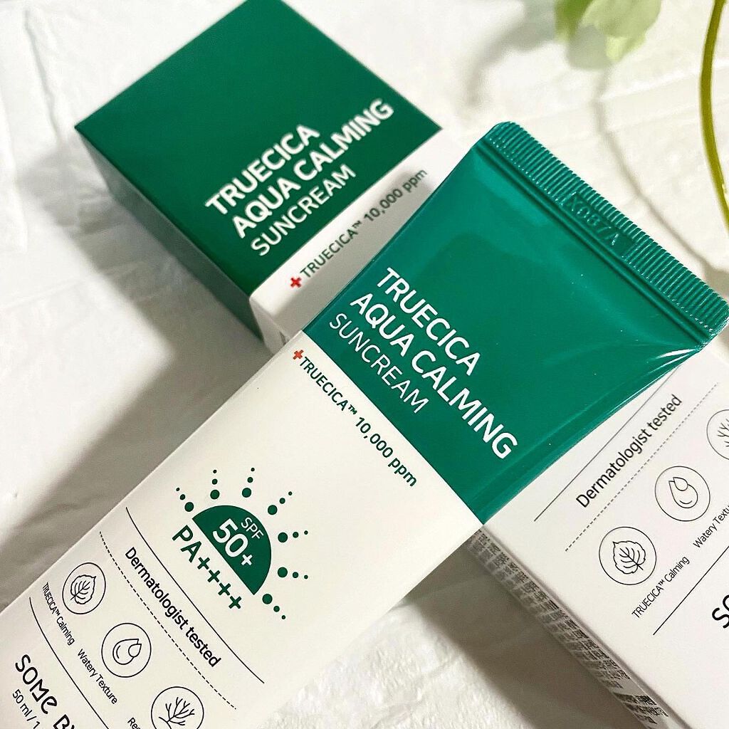 TRUECICA アクアカーミング日焼け止め/SOME BY MI/日焼け止めクリームを使ったクチコミ(2枚目)