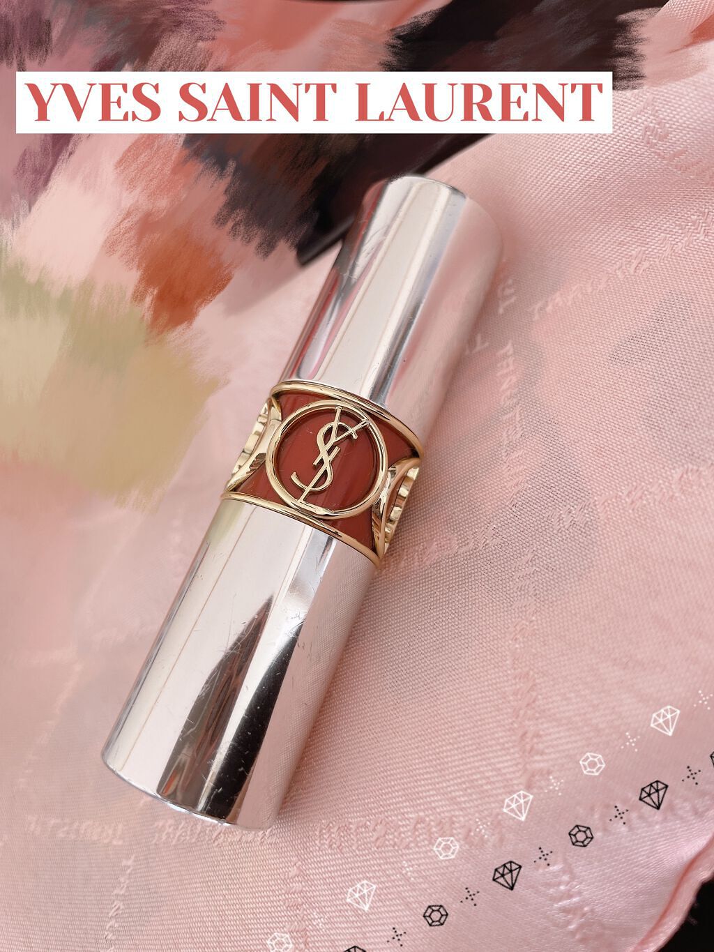 ヴォリュプテ ティントインバーム No.6 タッチミーレッド/YVES SAINT LAURENT BEAUTE/口紅を使ったクチコミ（1枚目）