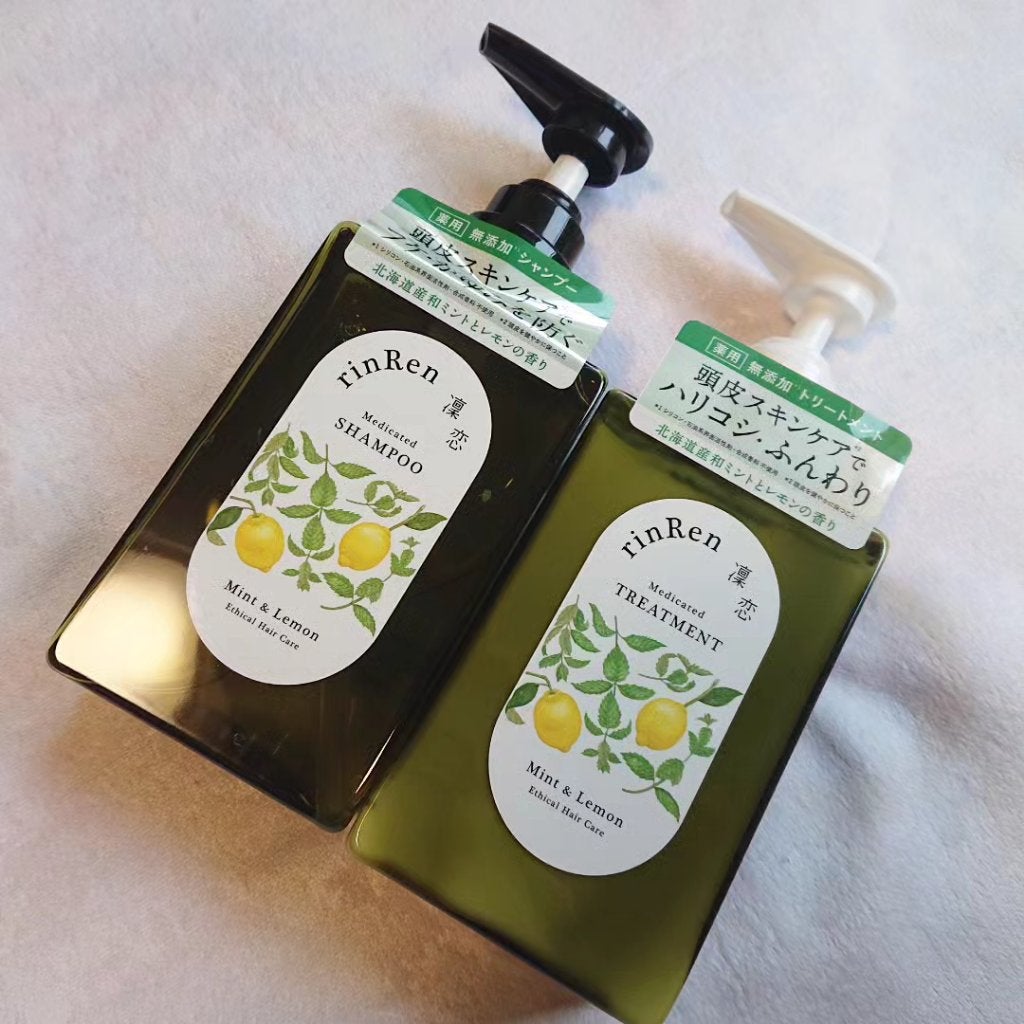レメディアル シャンプー/トリートメント ミント&レモン/rinRen(凛恋)/市販シャンプーを使ったクチコミ(1枚目)