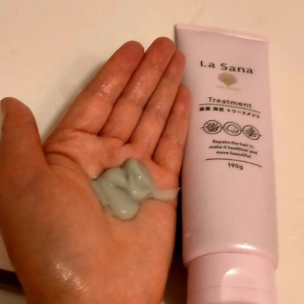 ラサーナ 海藻 海泥 シャンプー/トリートメント/ラサーナ/市販シャンプーを使ったクチコミ(4枚目)