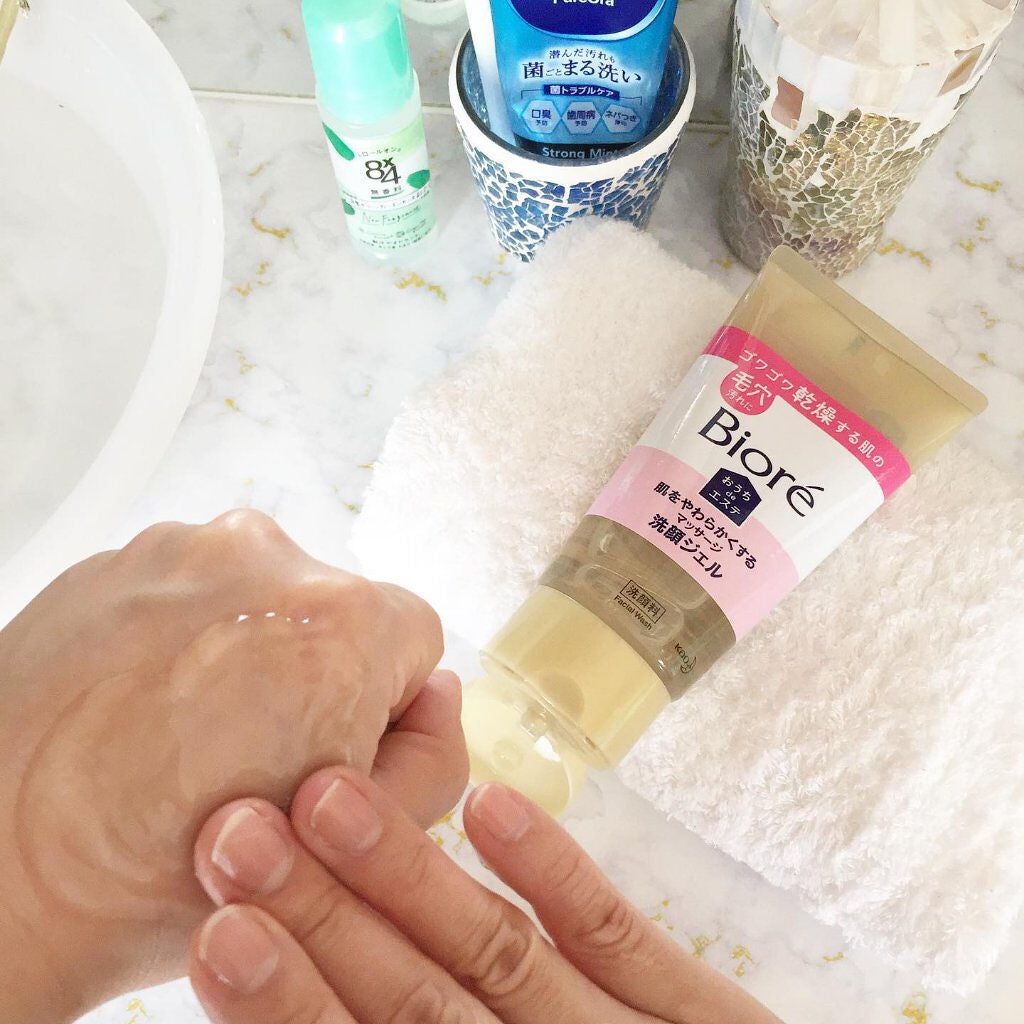 おうちdeエステ 肌をなめらかにする マッサージ洗顔ジェル/ビオレ/その他洗顔料を使ったクチコミ(5枚目)