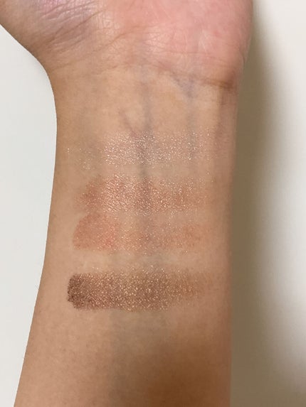 CHEER me COLOR アイシャドウ/セリア/アイシャドウパレットを使ったクチコミ(2枚目)