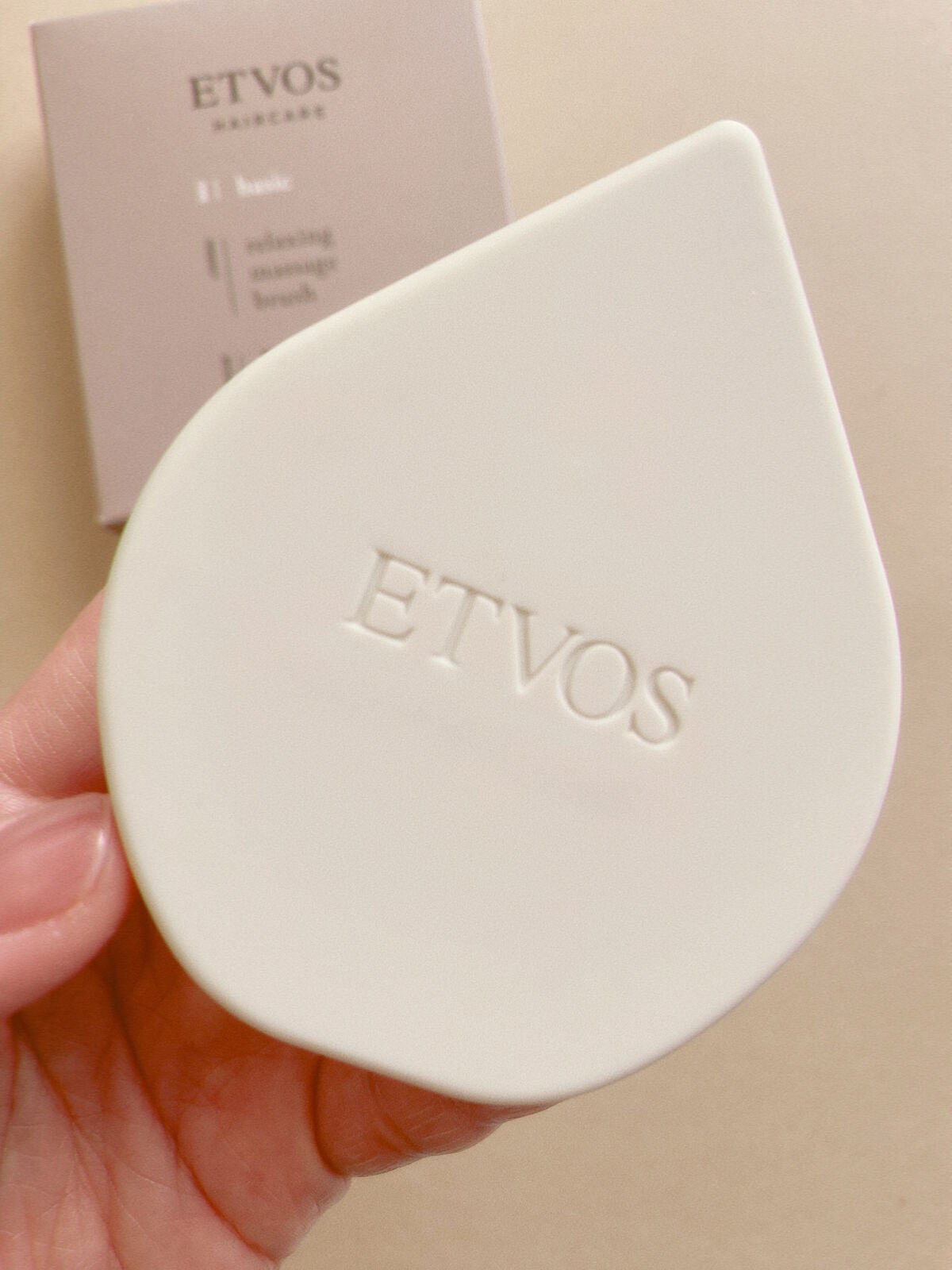 リラクシングマッサージブラシ/エトヴォス/スカルプブラシを使ったクチコミ(2枚目)