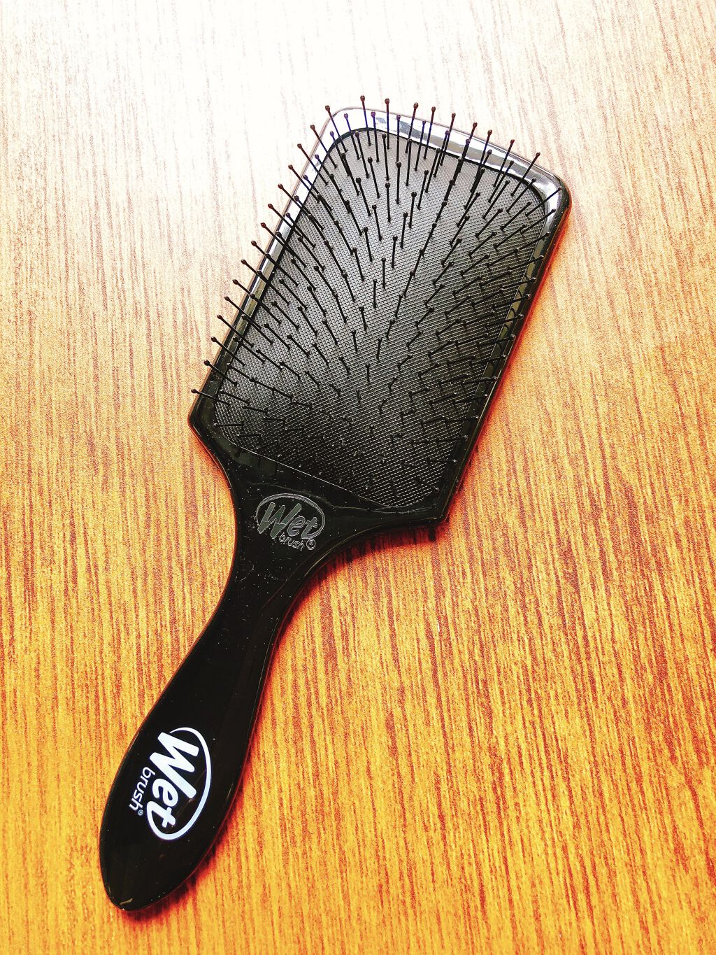 パドルディタングラー ブラック/ウェットブラシ/ヘアブラシを使ったクチコミ（2枚目）