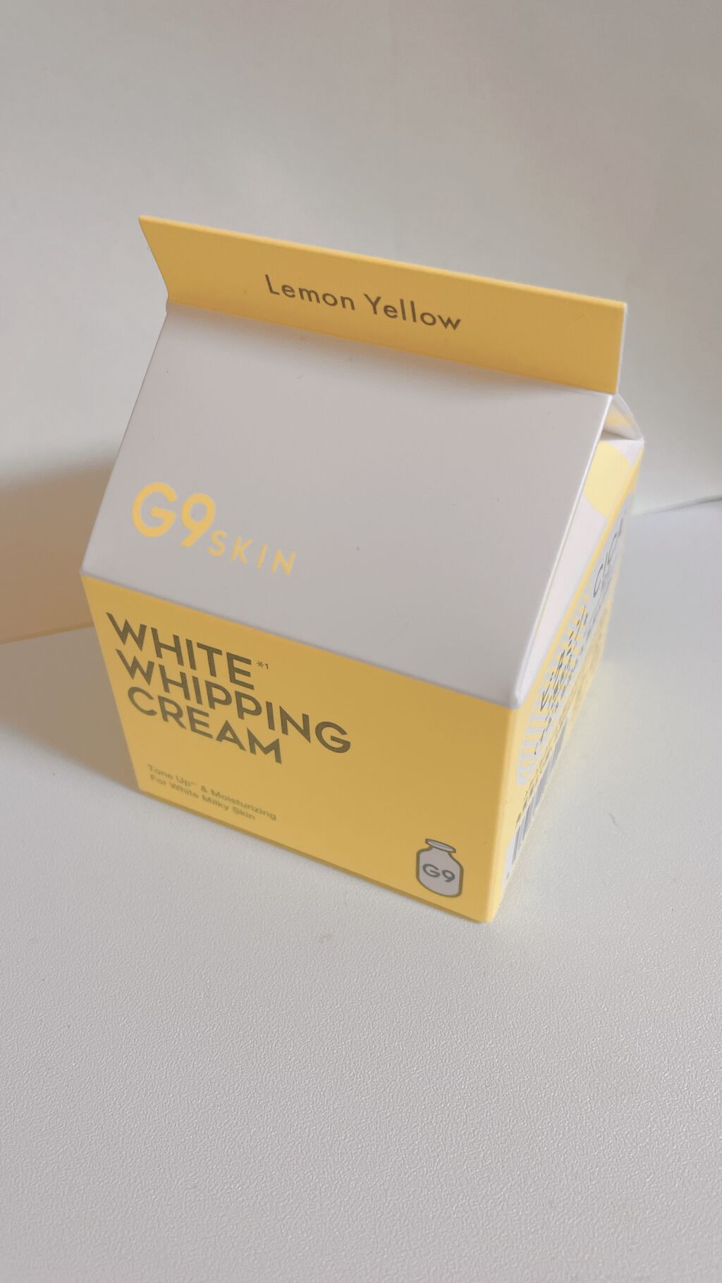 WHITE WHIPPING CREAM(ウユクリーム)/G9SKIN/化粧下地を使ったクチコミ（1枚目）