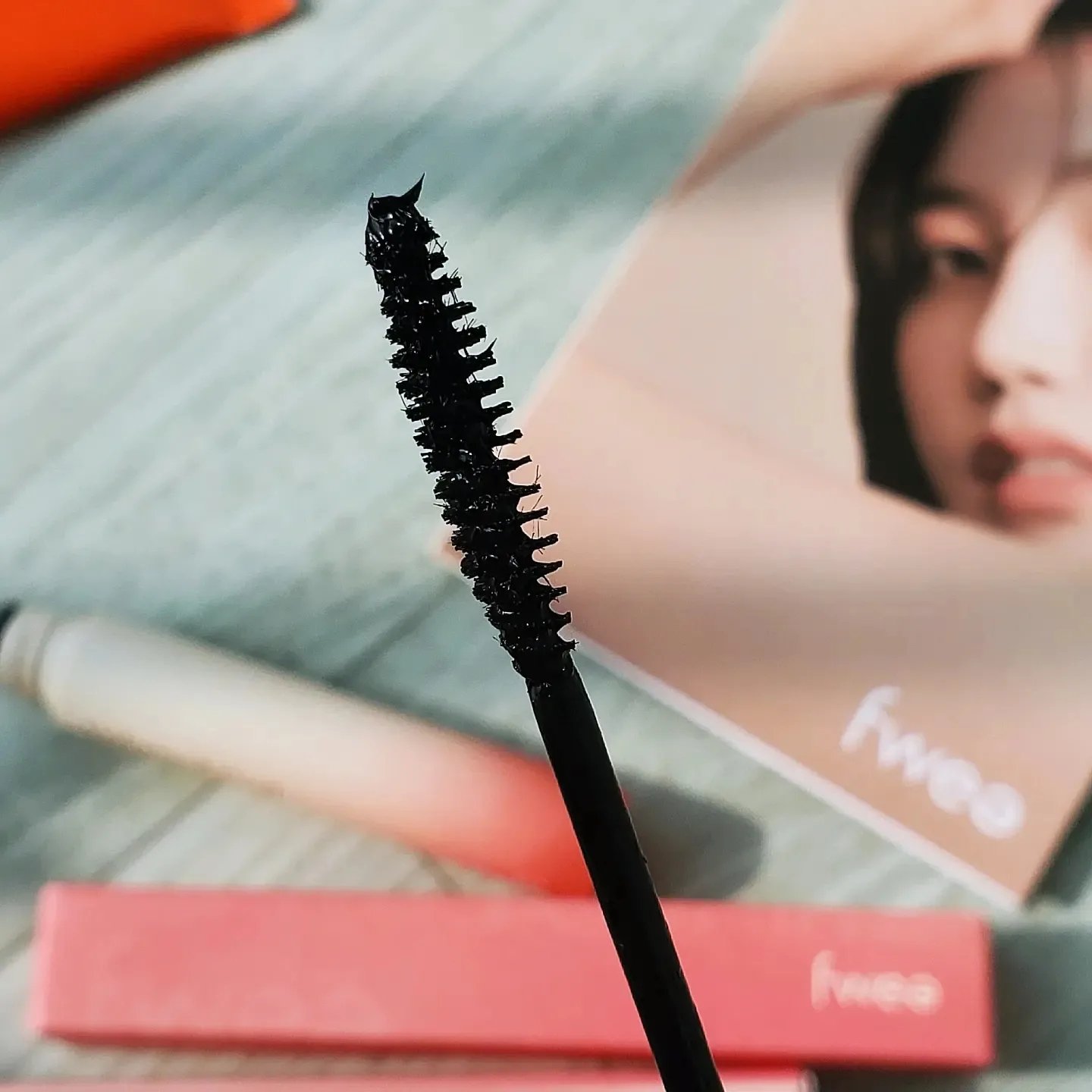 フィーJカールマスカラ ボリュームアンドカール/fwee/マスカラを使ったクチコミ（3枚目）
