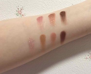 ティックルドピーチ ミニ アイシャドウ パレット/Too Faced/アイシャドウパレットを使ったクチコミ（2枚目）