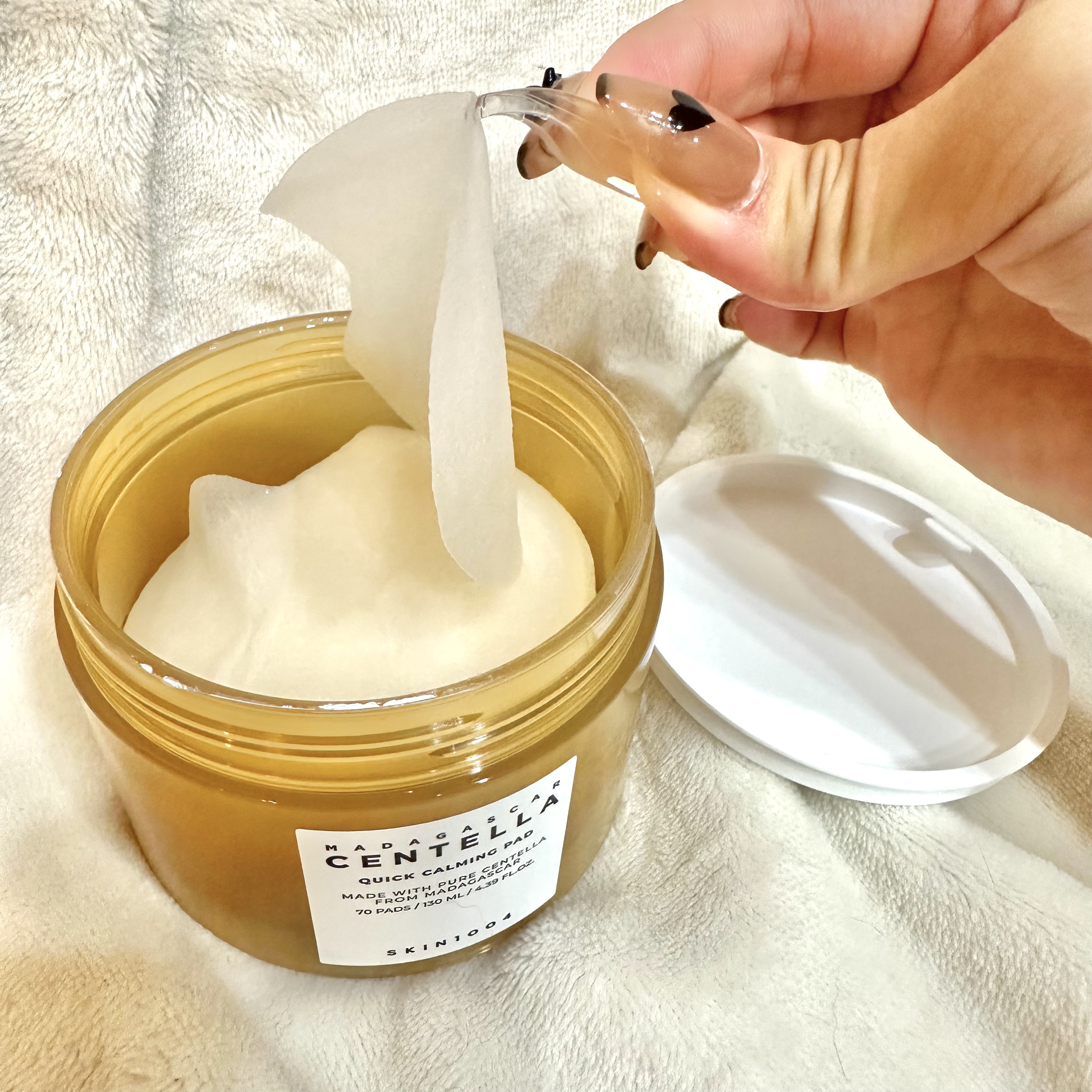 センテラ クイックカーミングパッド/SKIN1004/トナーパッドを使ったクチコミ（1枚目）