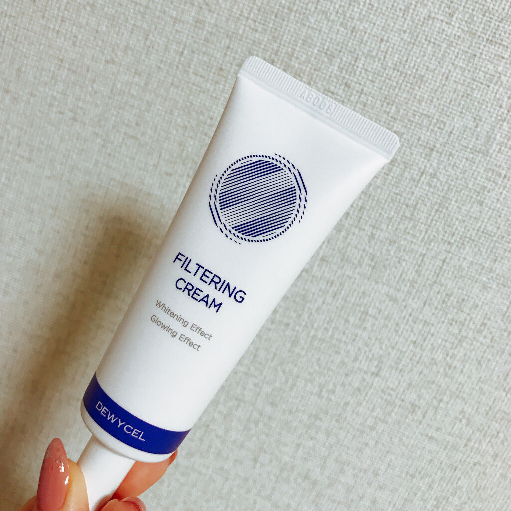 フィルタリングクリーム/DEWYCEL/日焼け止めクリームを使ったクチコミ（2枚目）