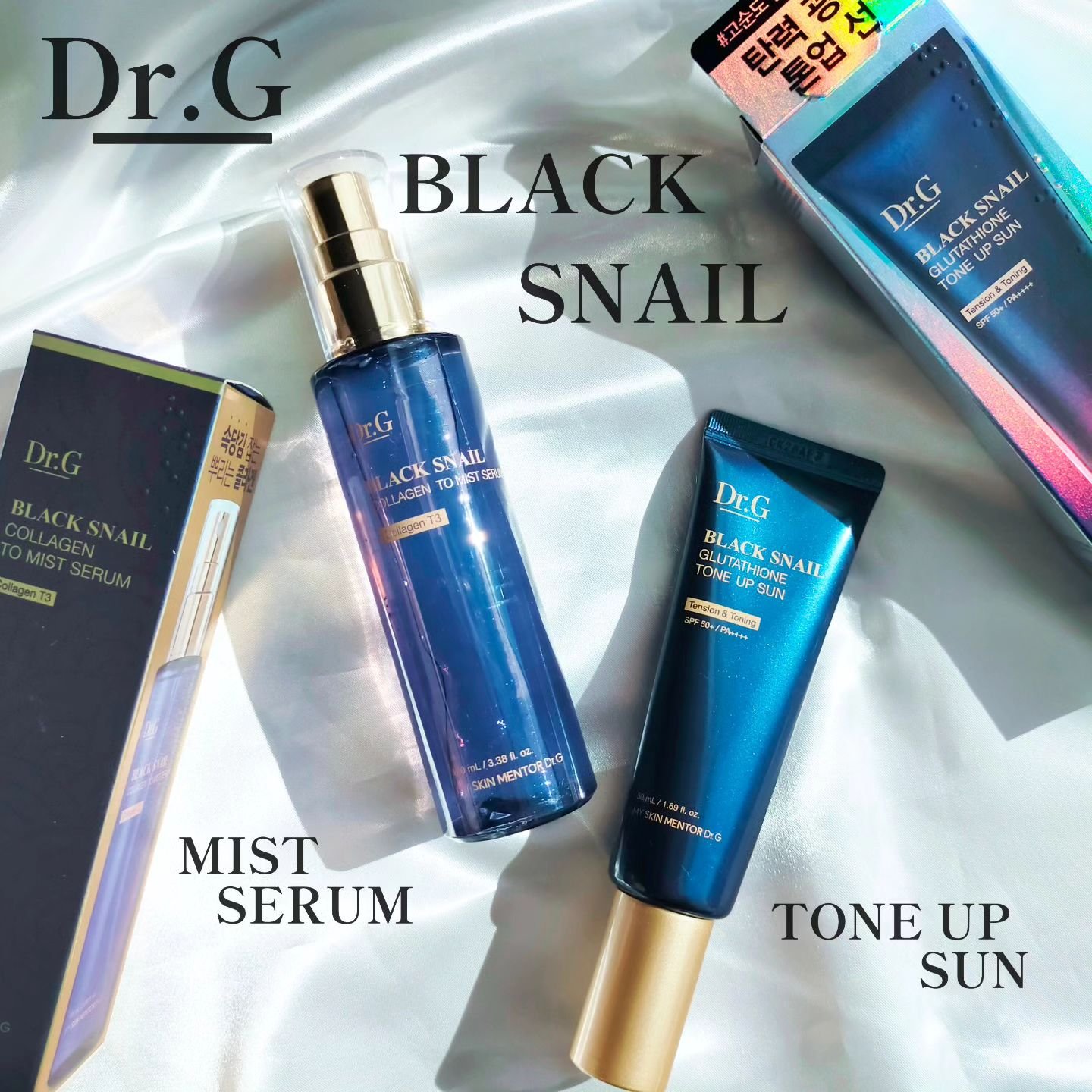 ドクタージー ブラックスネイル コラーゲンミスト/Dr.G/ミスト状化粧水を使ったクチコミ（1枚目）