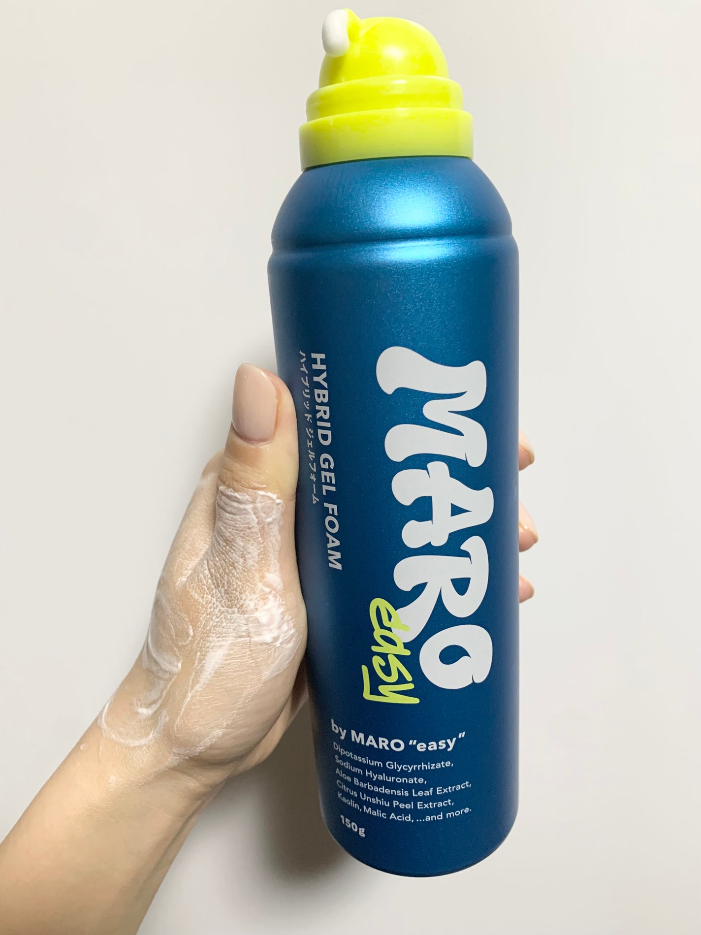 easy ハイブリッド ジェルフォーム シトラスウッドの香り/MARO/ムダ毛ケアを使ったクチコミ(3枚目)