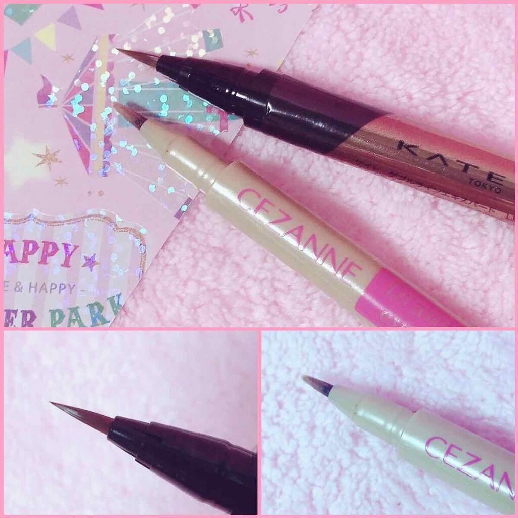 ダブルラインエキスパート/KATE/リキッドアイライナーを使ったクチコミ（2枚目）