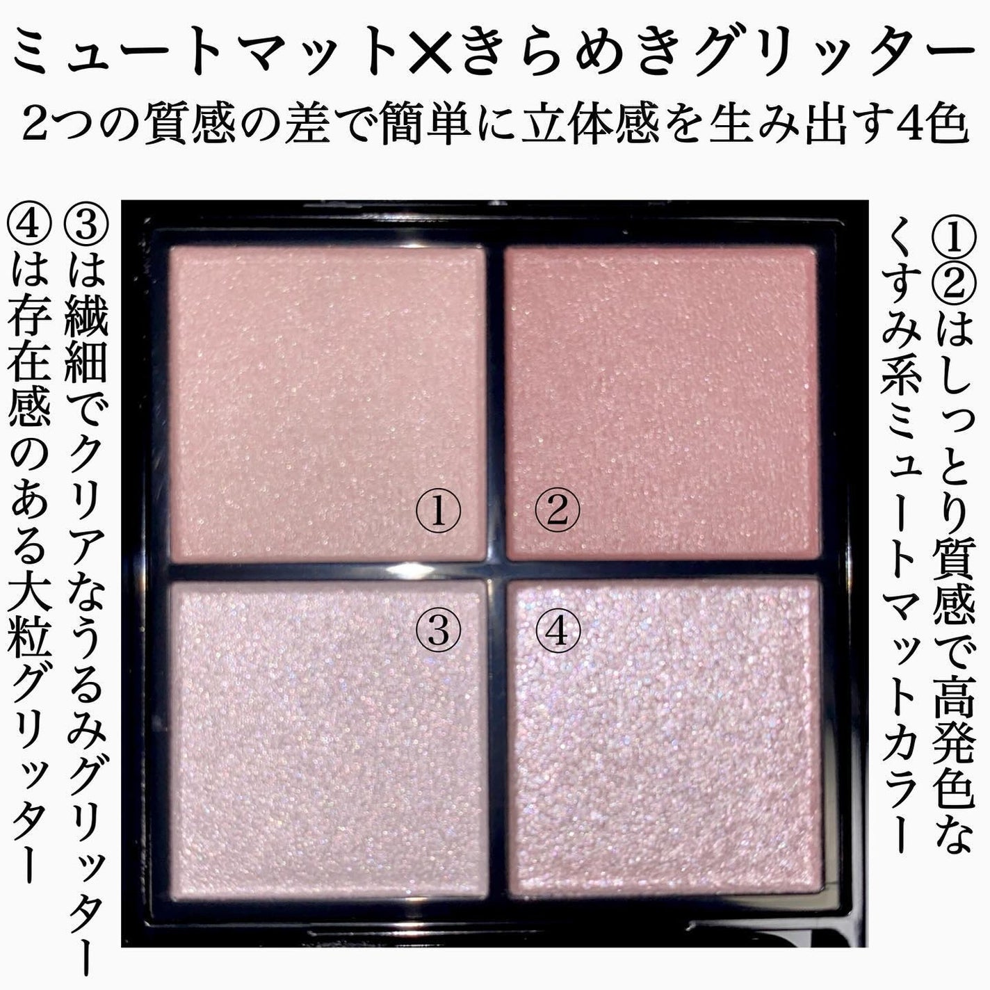 ケイト ポッピングシルエットシャドウ/KATE/アイシャドウパレットを使ったクチコミ(3枚目)