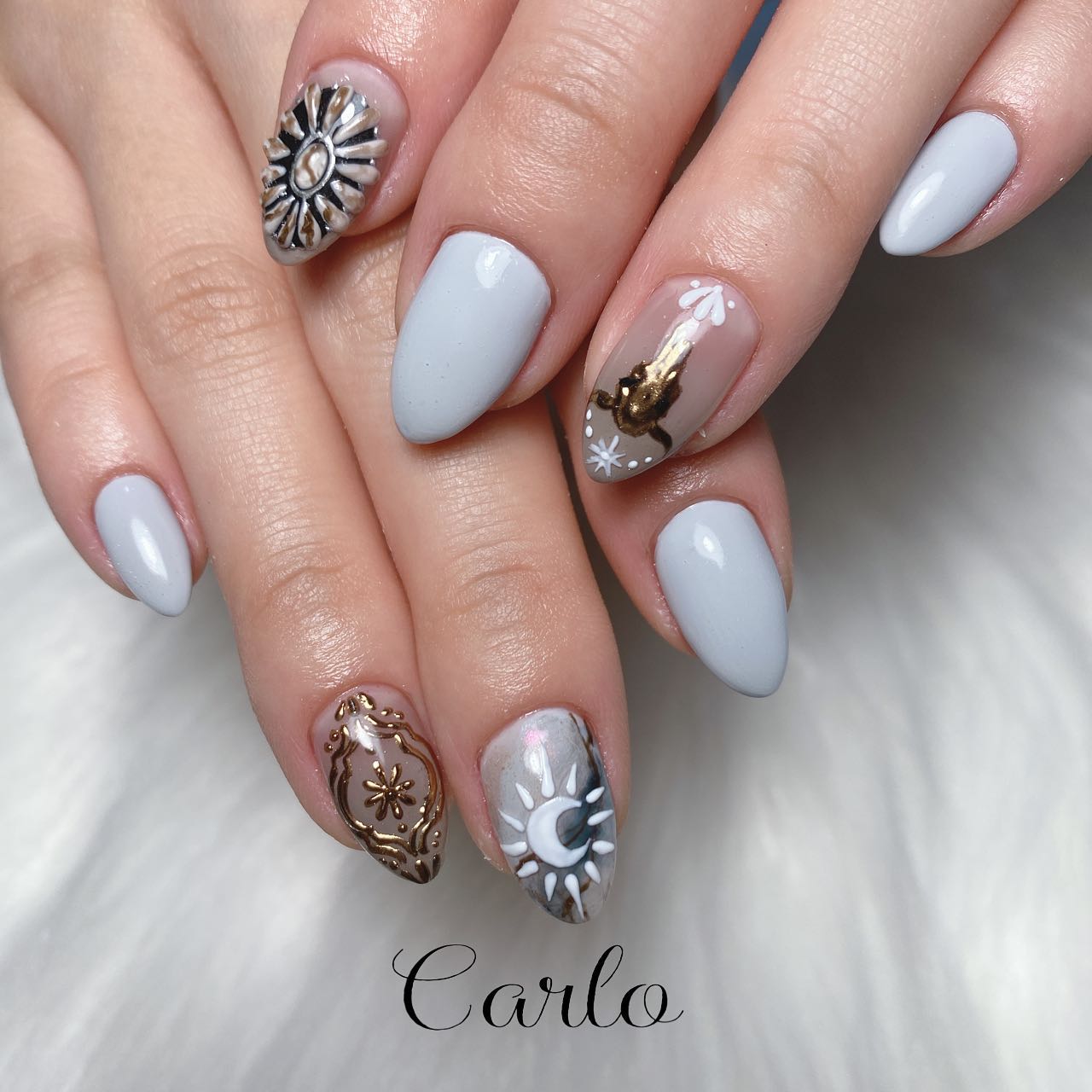 YUKA on LIPS 「120minart..#狭山ヶ丘ネイルサロン#小手指ネイルサロ..」(1枚目)