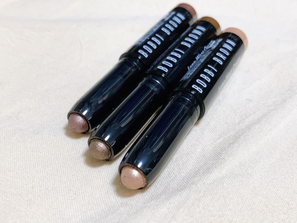 ソーホー グロウ ミニ ロングウェア クリーム シャドウ セット/BOBBI BROWN/スティックアイシャドウを使ったクチコミ（1枚目）
