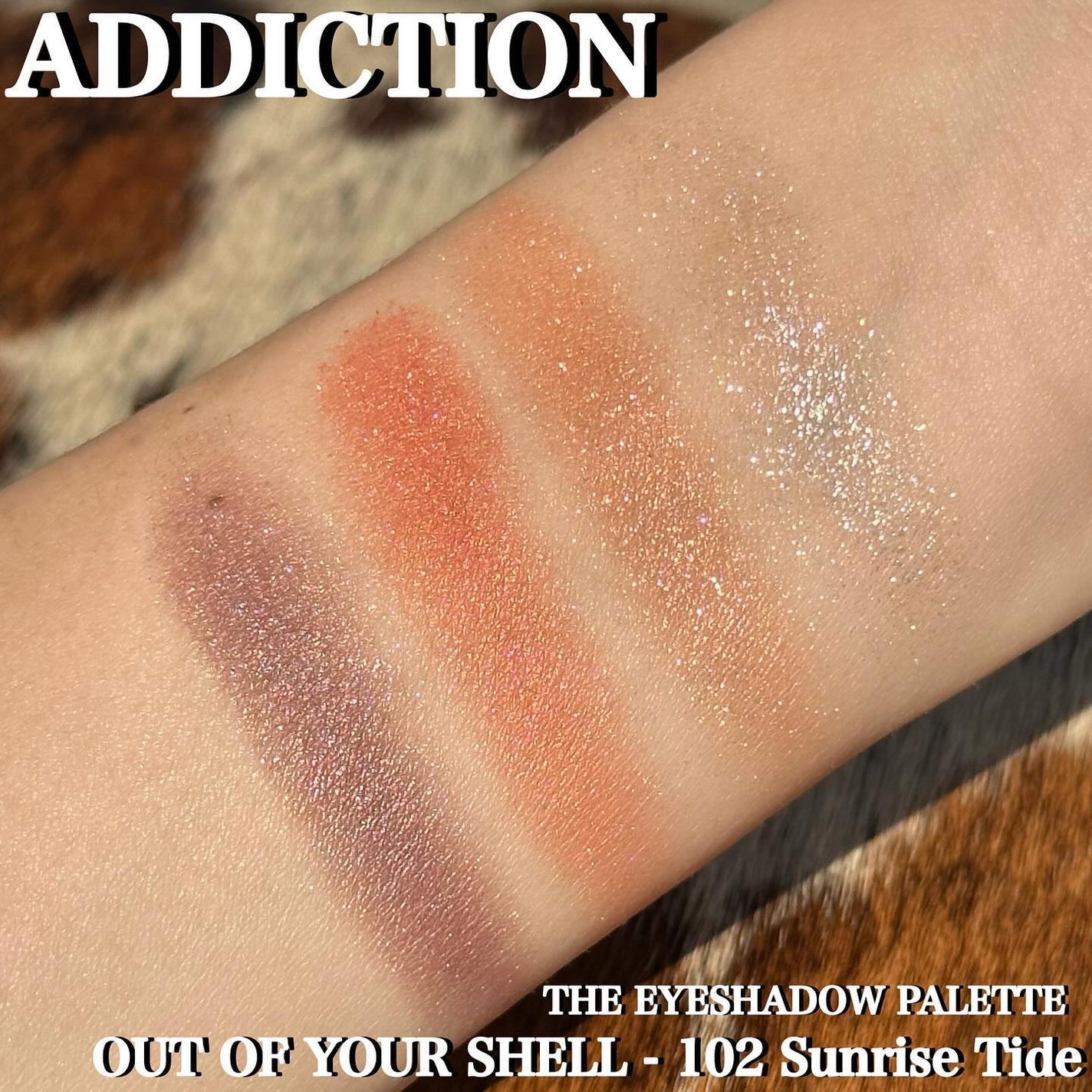 アディクション ザ アイシャドウ パレット “アウト オブ ユア シェル”/ADDICTION/アイシャドウパレットを使ったクチコミ(3枚目)