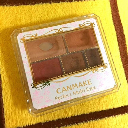 パーフェクトマルチアイズ/キャンメイク/アイシャドウパレットを使ったクチコミ(1枚目)