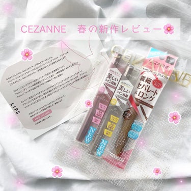 ニュアンスリキッドアイライナー/CEZANNE/リキッドアイライナーを使ったクチコミ（1枚目）