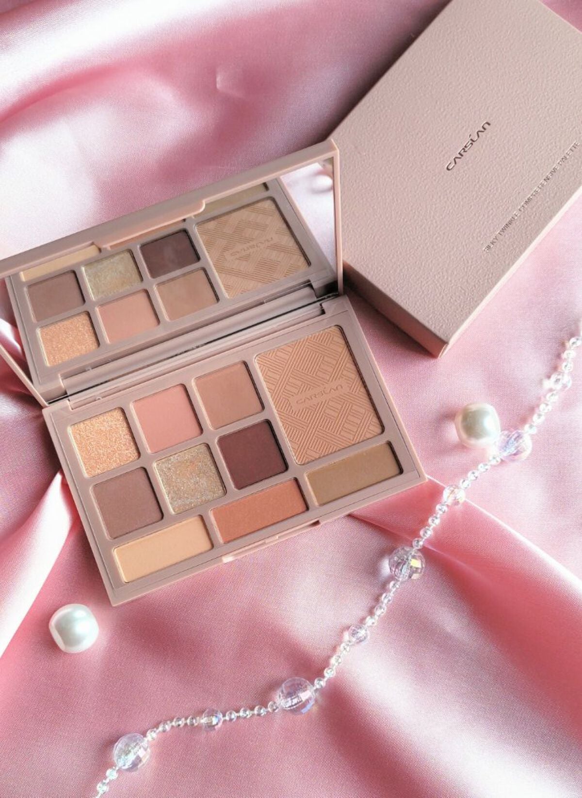 シルキートゥインクルアイシャドウパレット/CARSLAN/アイシャドウパレットを使ったクチコミ(5枚目)