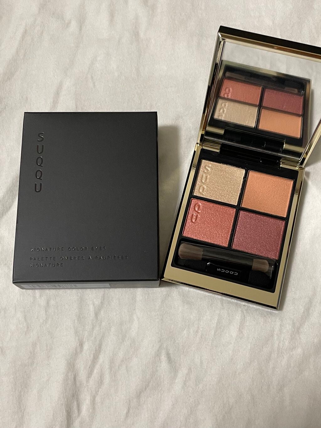 シグニチャー カラー アイズ/SUQQU/アイシャドウパレットを使ったクチコミ(4枚目)