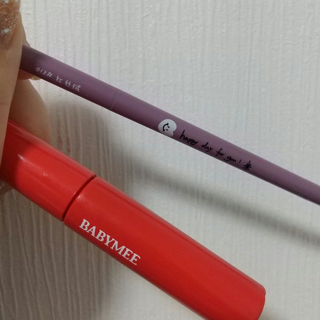 ニュアンスカラーマスカラ/BABYMEE/マスカラを使ったクチコミ（3枚目）