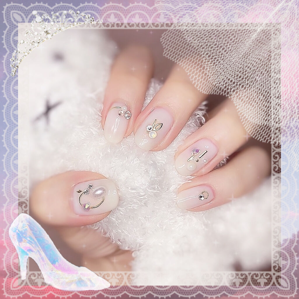 ウィークリージェル NE-19 Antique Organdie/HOMEI/ジェルネイルを使ったクチコミ（2枚目）