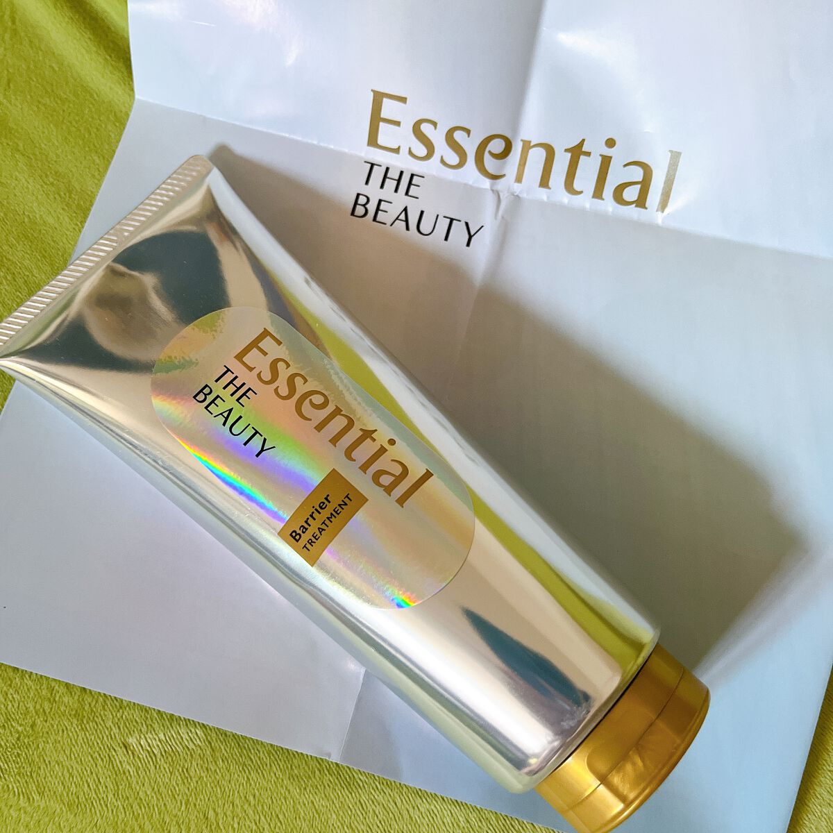 髪のキメ美容バリアトリートメント/エッセンシャル/洗い流すヘアトリートメントを使ったクチコミ(4枚目)