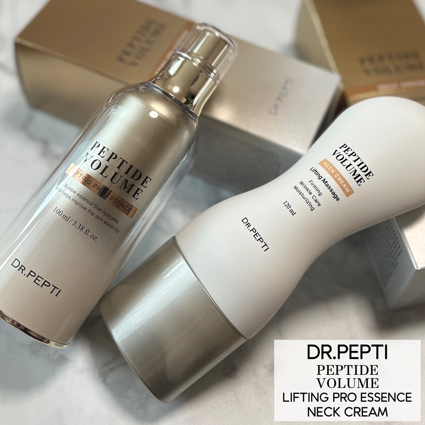 ペプチドボリュームネッククリーム/DR.PEPTI/ネック・デコルテケアを使ったクチコミ（1枚目）