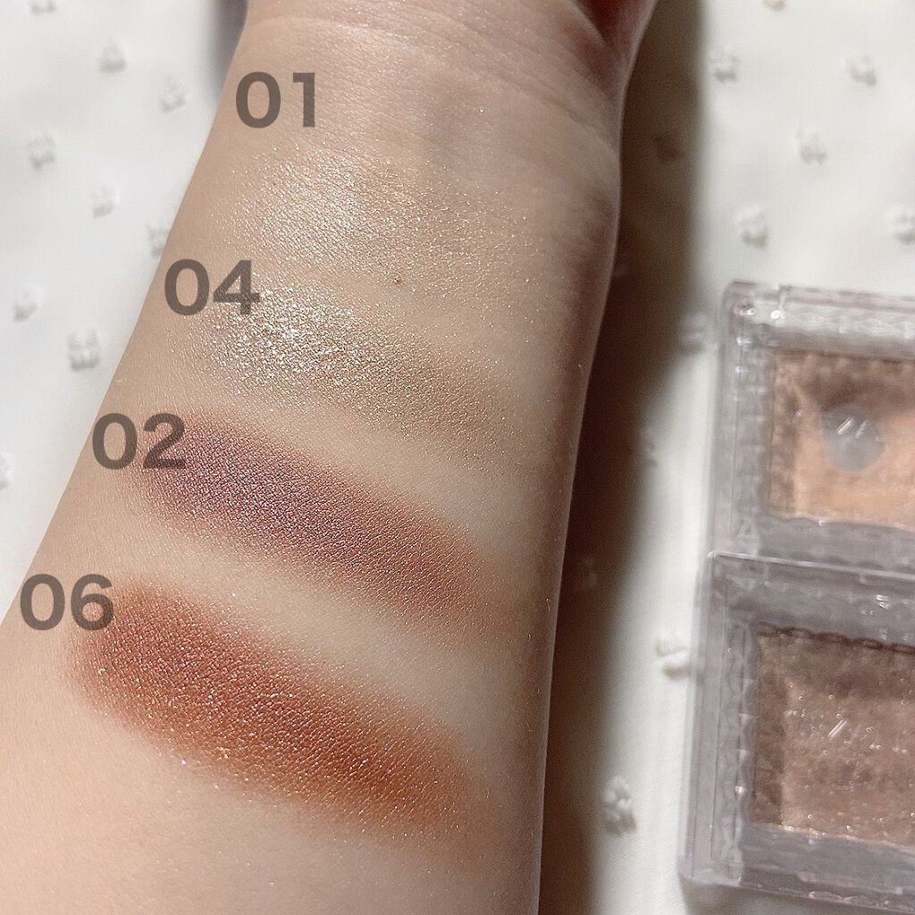 シングルカラーアイシャドウ/CEZANNE/単色アイシャドウを使ったクチコミ(3枚目)