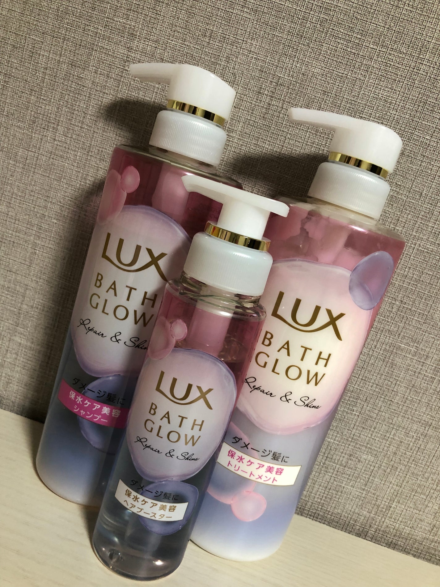 バスグロウ リペア&シャイン シャンプー / トリートメント/LUX/市販シャンプーを使ったクチコミ(5枚目)